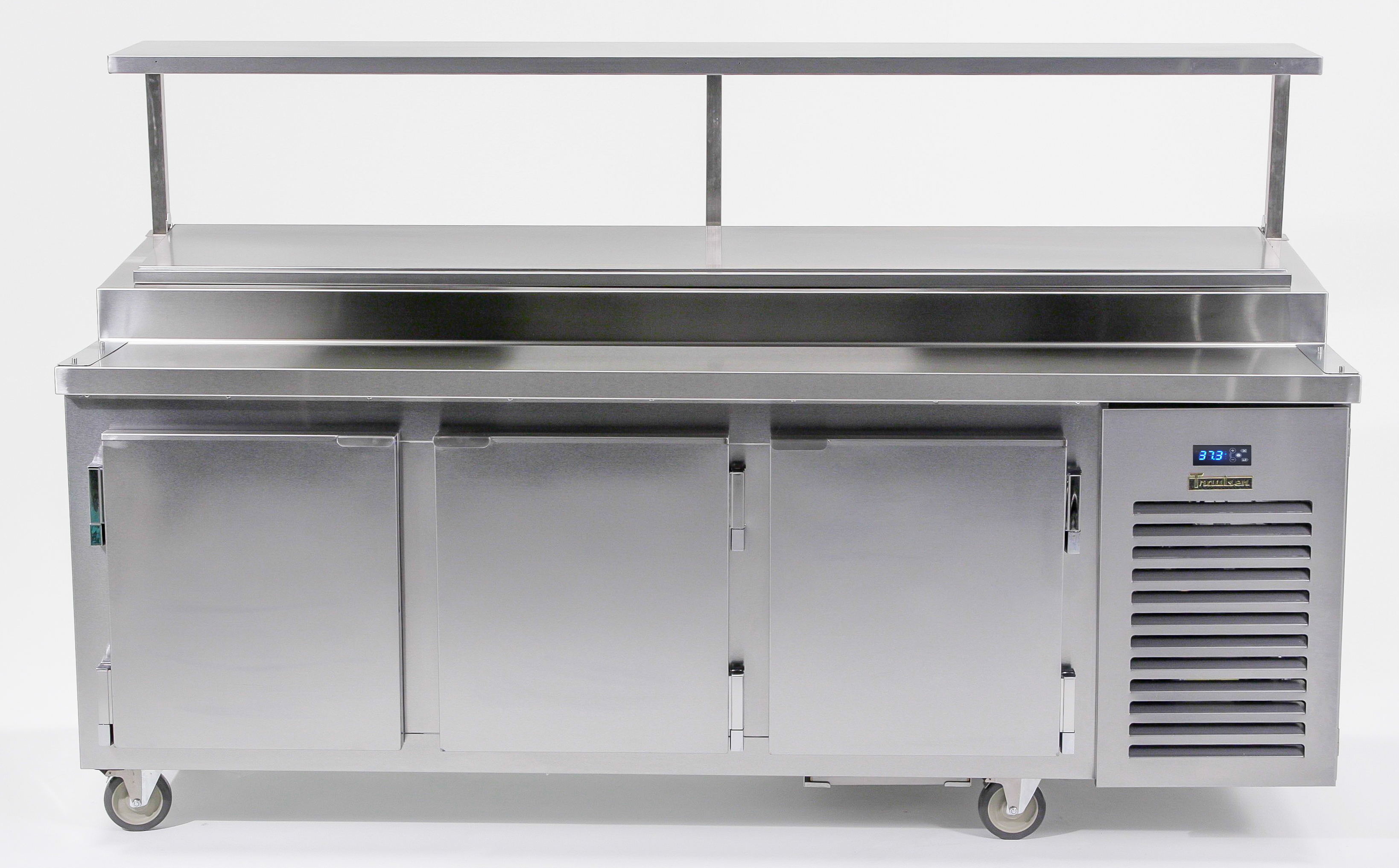 Traulsen TB091SL2S — Glycol Prep Table, 91″W